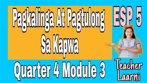 pagtutulongan sa kapwa|Pagkalinga at Pagtulong Sa Kapwa .